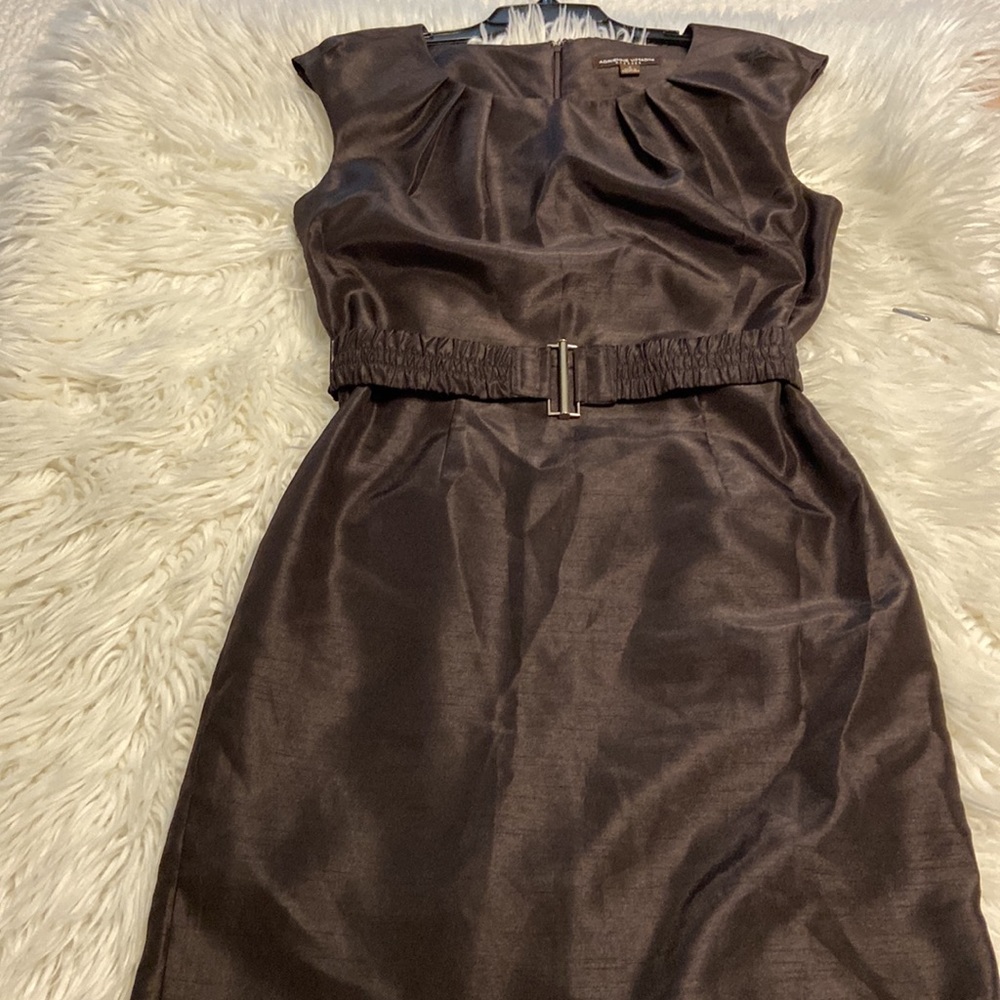 Adrienne Vittadini Dress size 4 excellent condition long 36” bust 32” - Picture 6 of 16